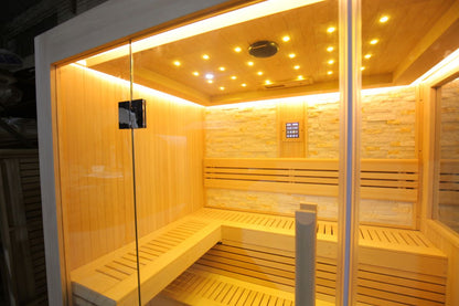 Traditional Steam Sauna with HARVIA Heater | CTS - 06