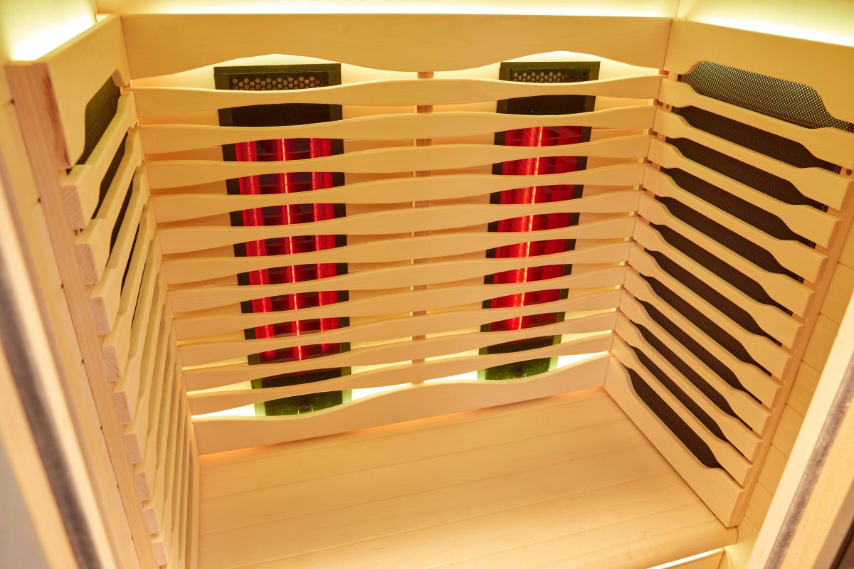 Infrared Sauna with MXD2022 Control & Chromotherapy Lighting