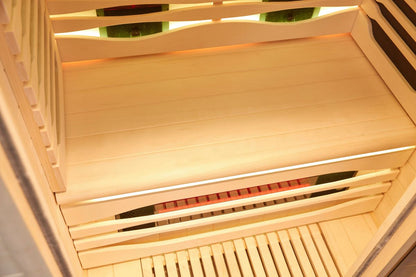 Infrared Sauna with MXD2022 Control & Chromotherapy Lighting