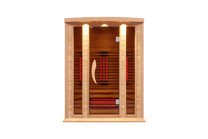 Infrared sauna with MXD2022 control and advanced chromotherapy
