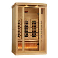 Golden Designs 2025 Reserve Edition Full Spectrum Infrared Sauna with Himalayan Salt Bar – GDI-8020-03