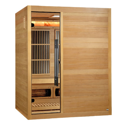 Golden Designs 2025 Soria 3 Person Hybrid Sauna – GDI-8330-01
