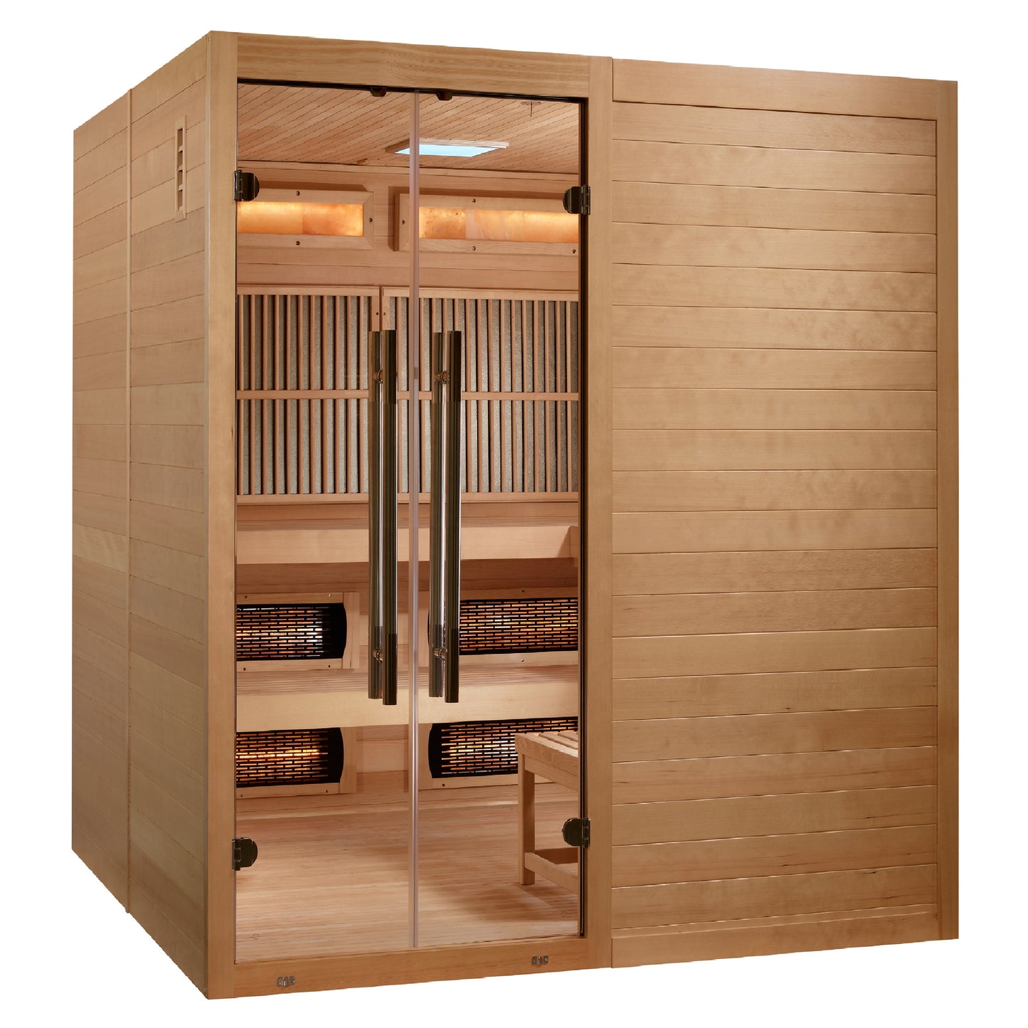 Golden Designs 2025 Toledo 6 Person Hybrid Sauna – GDI-8360-01
