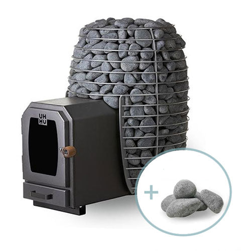 HUUM HIVE Wood LS 17ST wood-burning sauna stove package 537-BDL-HIVEWLS17ST