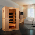 Golden Designs Maxxus MX-LS2-01 2 Person Low EMF Infrared Sauna