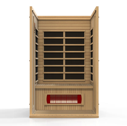 Golden Designs Maxxus MX-LS2-01 2 Person Low EMF Infrared Sauna