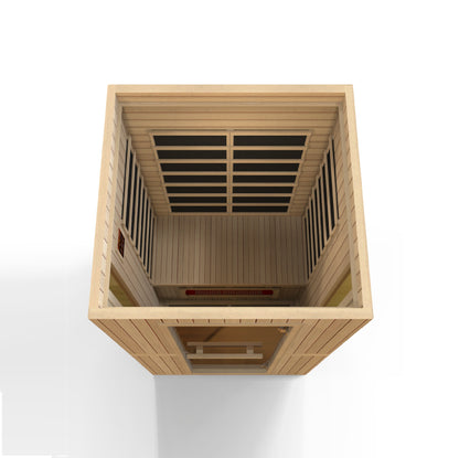 Golden Designs Maxxus MX-LS2-01 2 Person Low EMF Infrared Sauna