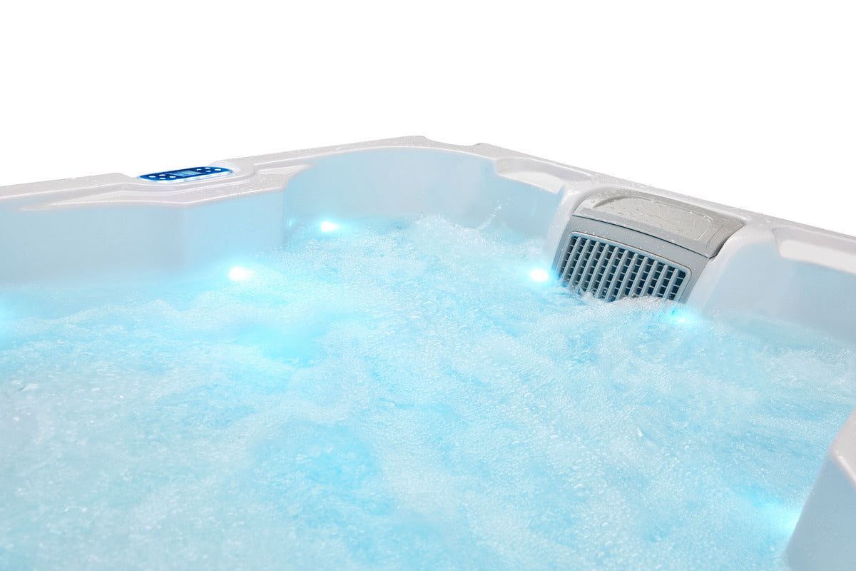 Luxury Spa Hot Tub with Hydrotherapy Jets, Bluetooth, and LED Lights | OF-31