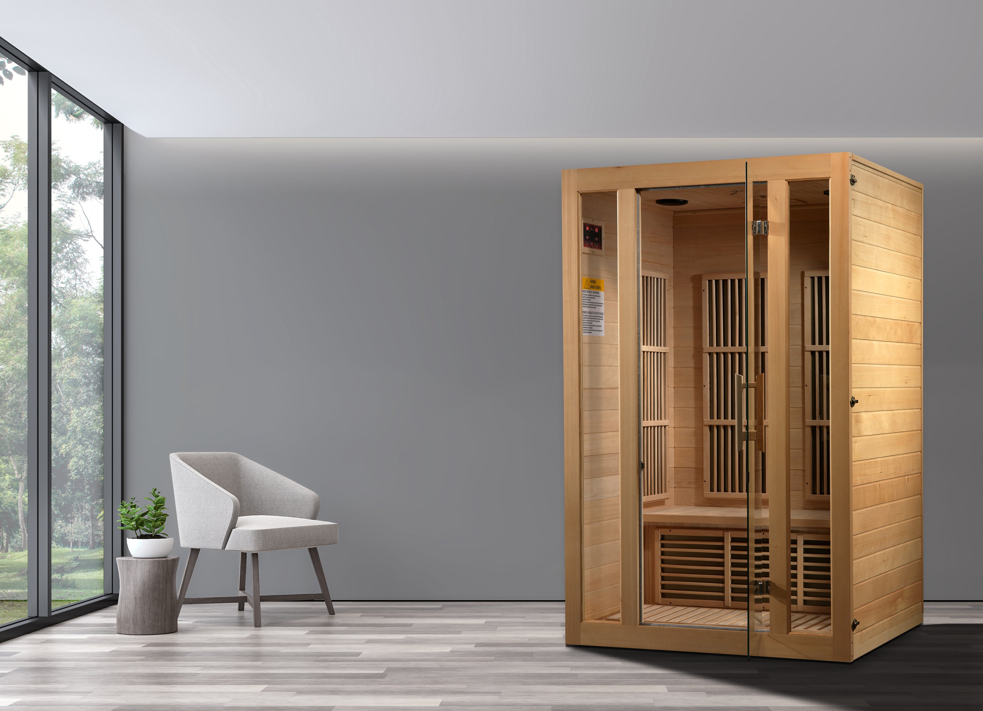 Maxxus Seattle 2 Person Low EMF Infrared Sauna – MX-J206-01
