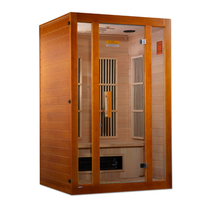 Golden Designs Maxxus Aspen Dual Tech 2 Person Infrared Sauna – MX-J206-02S