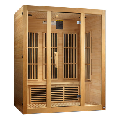 Maxxus Bellevue 3 Person Low EMF Infrared Sauna – MX-J306-01