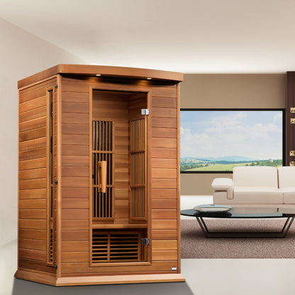 Maxxus 2 Person Low EMF Infrared Sauna – MX-K206-01
