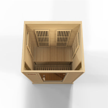 Maxxus 2 Person Low EMF Infrared Sauna – MX-K206-01