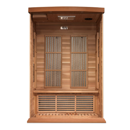 Maxxus 2 Person Low EMF Infrared Sauna – MX-K206-01