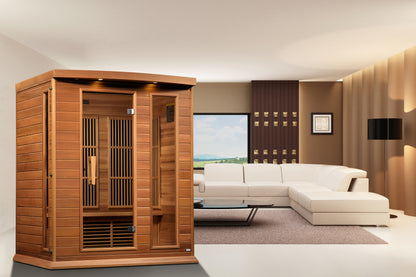 Maxxus 3 Person Low EMF Infrared Sauna – MX-K306-01