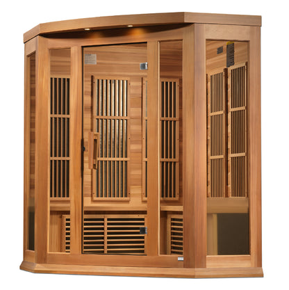 Maxxus 3 Person Low EMF Infrared Sauna – MX-K356-01