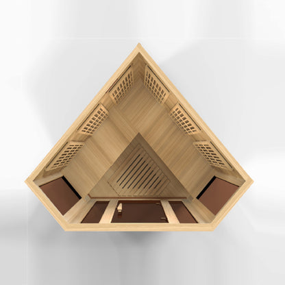 Maxxus 3 Person Low EMF Infrared Sauna – MX-K356-01