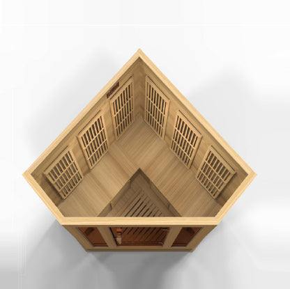 Maxxus 3 Person Low EMF Infrared Sauna – MX-K356-01