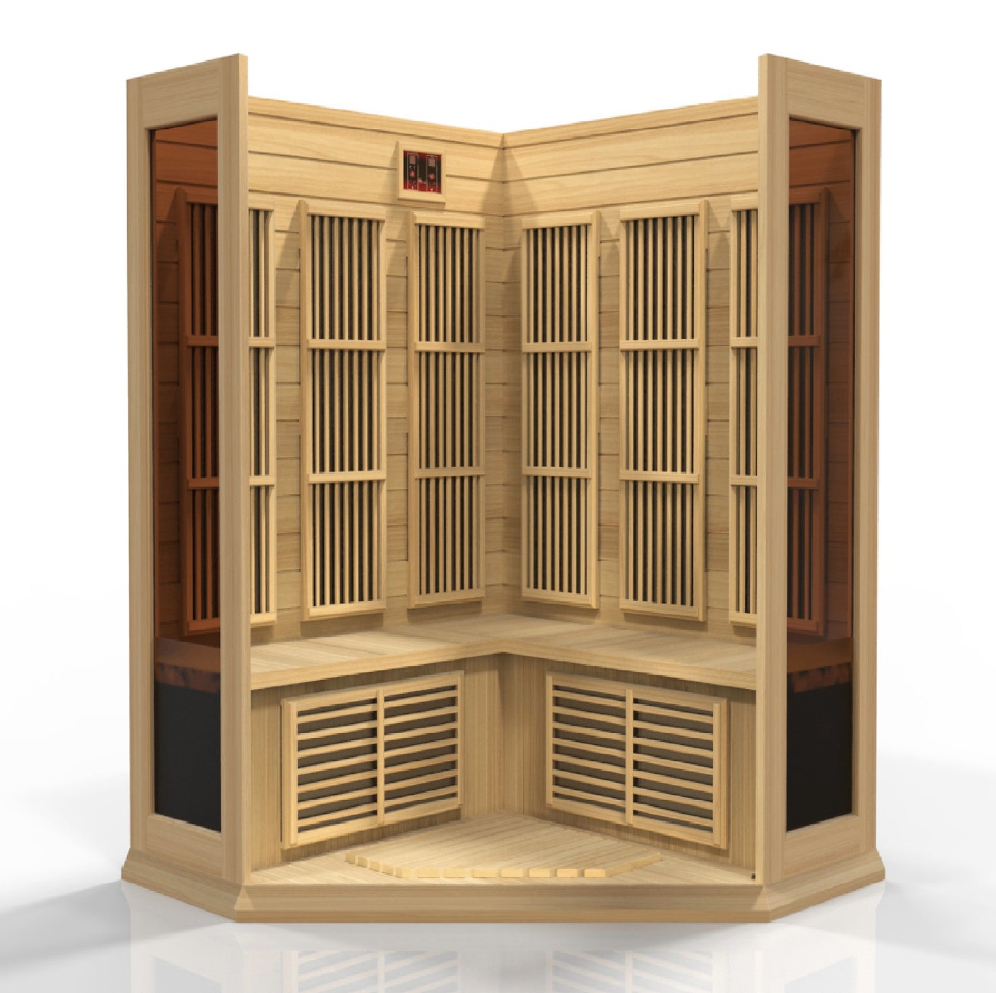 Maxxus 3 Person Low EMF Infrared Sauna – MX-K356-01