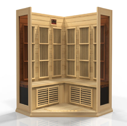Maxxus 3 Person Low EMF Infrared Sauna – MX-K356-01