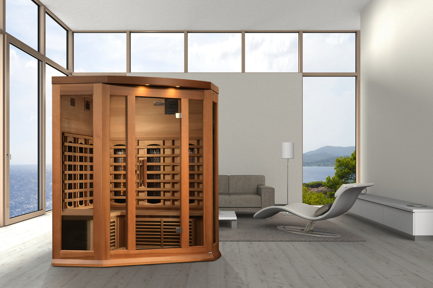 Maxxus 3 Person Full Spectrum Infrared Sauna – MX-M356-01-FS CED