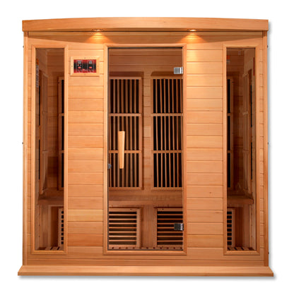 Maxxus 4 Person Low EMF Infrared Sauna – MX-K406-01