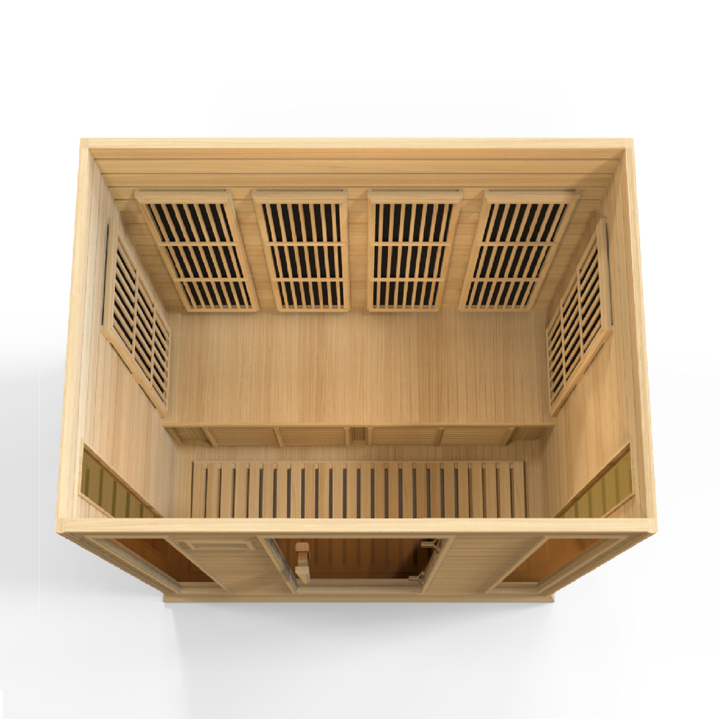 Maxxus 4 Person Low EMF Infrared Sauna – MX-K406-01