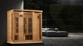 Maxxus 4 Person Low EMF Infrared Sauna – MX-K406-01