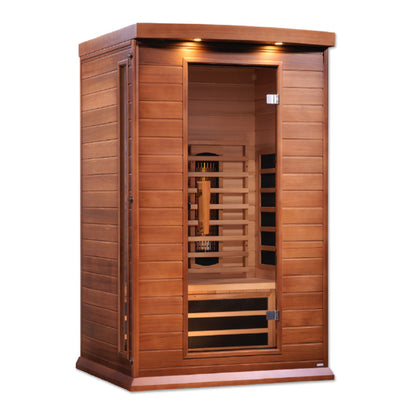 Golden Designs Maxxus 2 Person Full Spectrum Infrared Sauna – MX-M206-01-FS CED