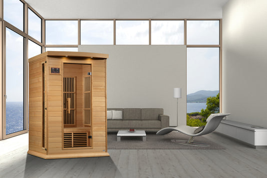 Maxxus 2 Person Low EMF Infrared Sauna – MX-K206-01