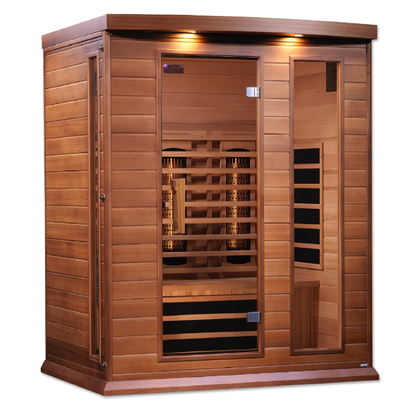 Golden Designs Maxxus 3 Person Full Spectrum Infrared Sauna – MX-M306-01-FS CED