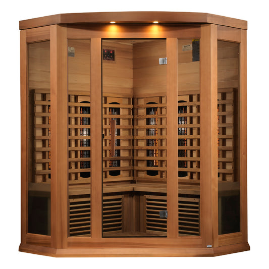 Maxxus 3 Person Full Spectrum Infrared Sauna – MX-M356-01-FS CED