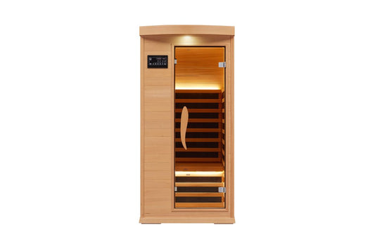 Premium Infrared Sauna with AV1 Control System & Oxygen Bar