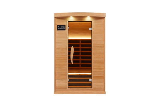 Advanced Infrared Sauna with AV1 Control & Oxygen Bar for Relaxation