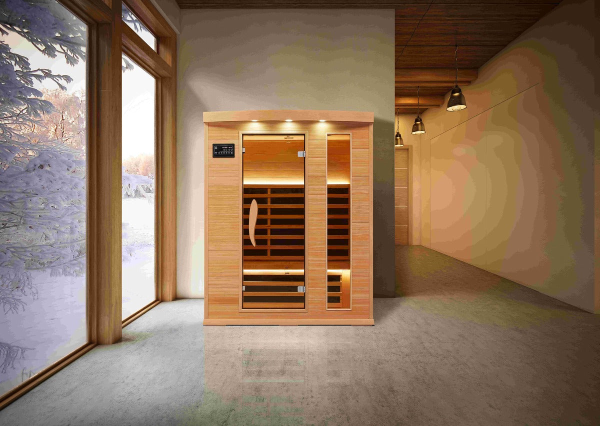 Infrared Sauna with AV1 Control, Chromotherapy & Oxygen Bar