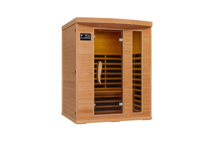 Infrared Sauna with AV1 Control, Chromotherapy & Oxygen Bar