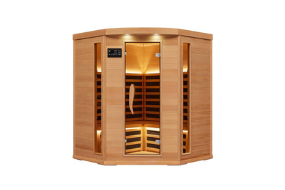 Spacious Infrared Sauna with AV1 Control, Chromotherapy