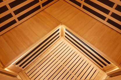 Spacious Infrared Sauna with AV1 Control, Chromotherapy