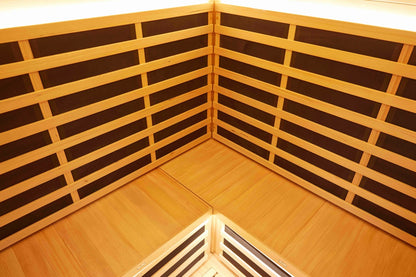 Spacious Infrared Sauna with AV1 Control, Chromotherapy