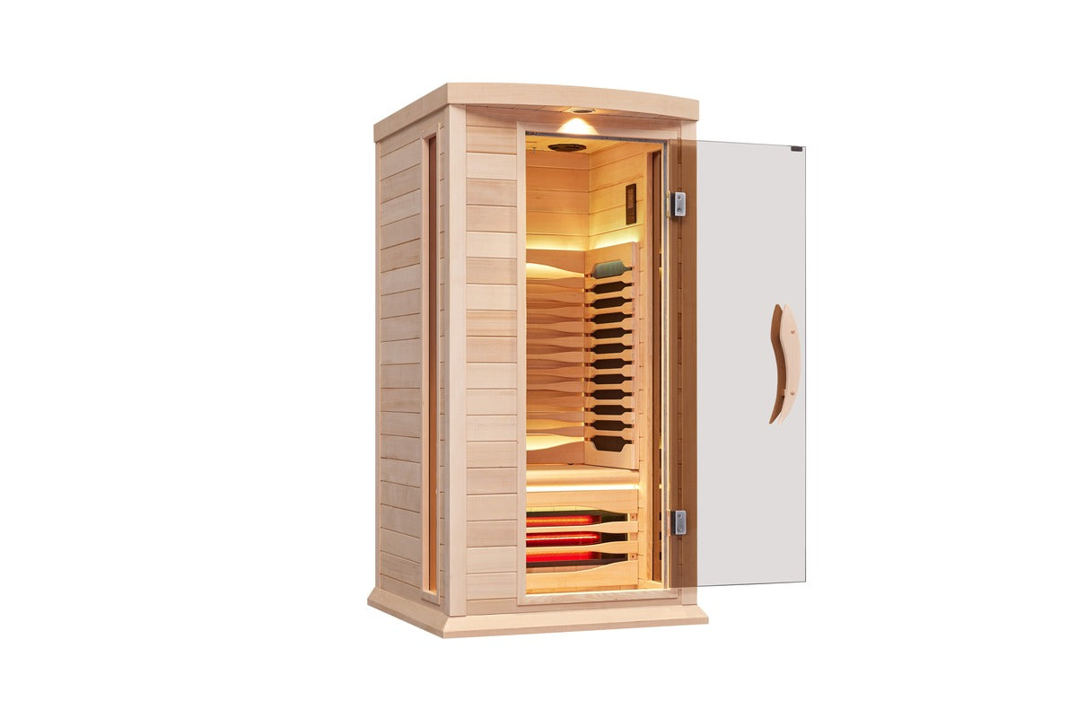 Modern Infrared Sauna with MXD2022 Control & WIFI Connectivity