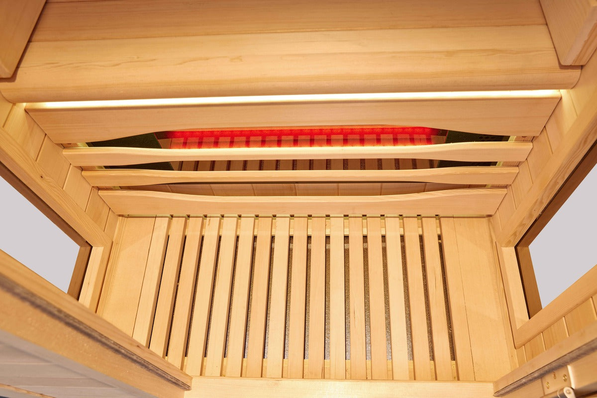 Modern Infrared Sauna with MXD2022 Control & WIFI Connectivity