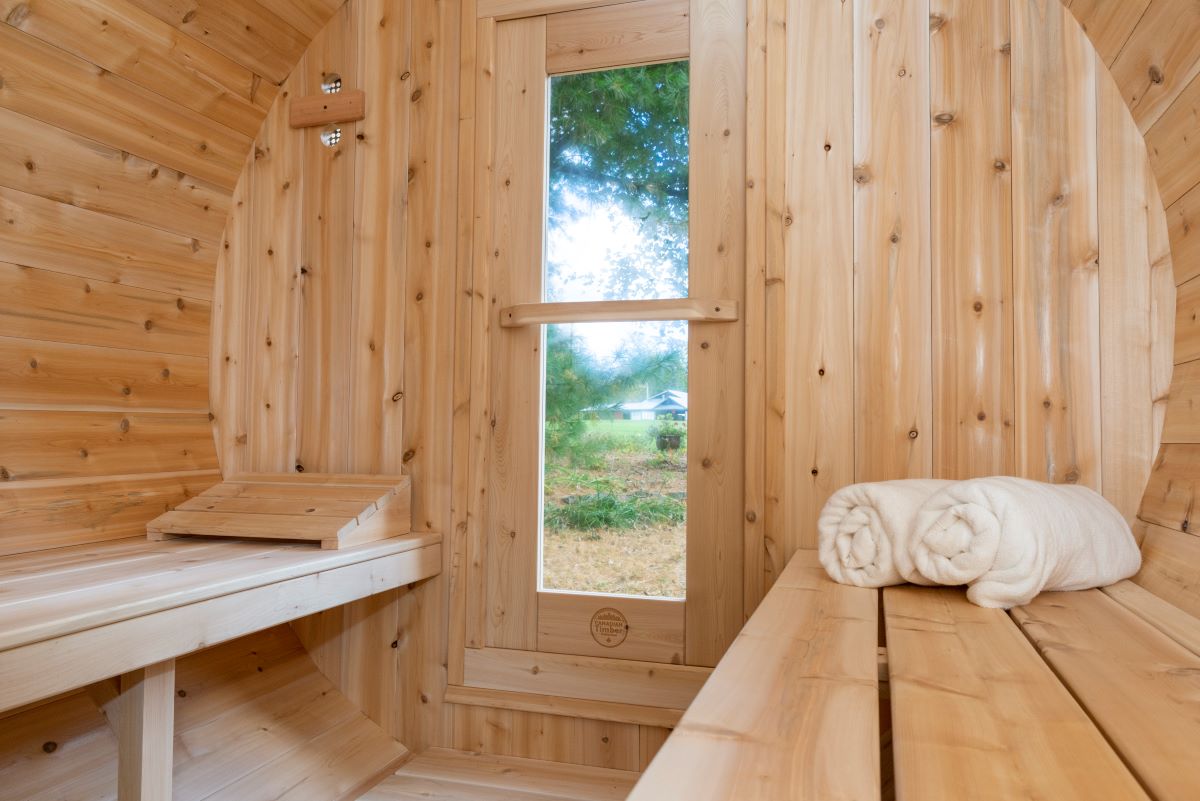 Dundalk Leisure CT Serenity Barrel Sauna