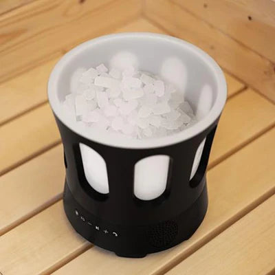 SaunaLife SaunaZone Sauna Bucket with Bluetooth Speaker and Lights