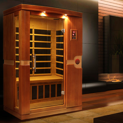 Dynamic Venice Elite 2 Person Ultra Low EMF Infrared Sauna – DYN-6210-01 Elite