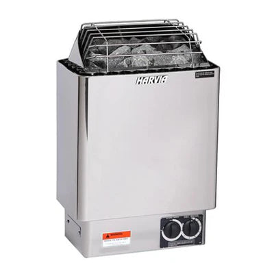 Harvia KIP45B 4.5kW Electric Sauna Heater with Built-in Controls