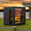 SaunaLife Model G6 5 Person Garden Series Pre-Assembled Outdoor Home Sauna