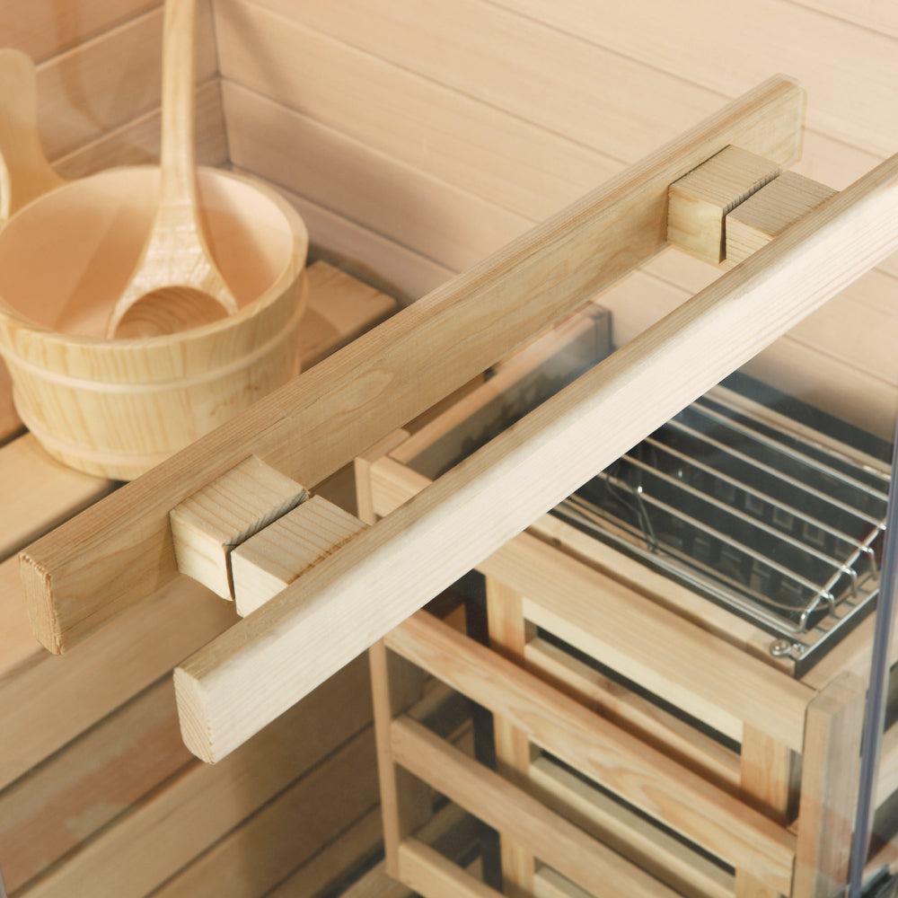 Steam Sauna with HARVIA Heater & Wood Finishes | CTS - 04